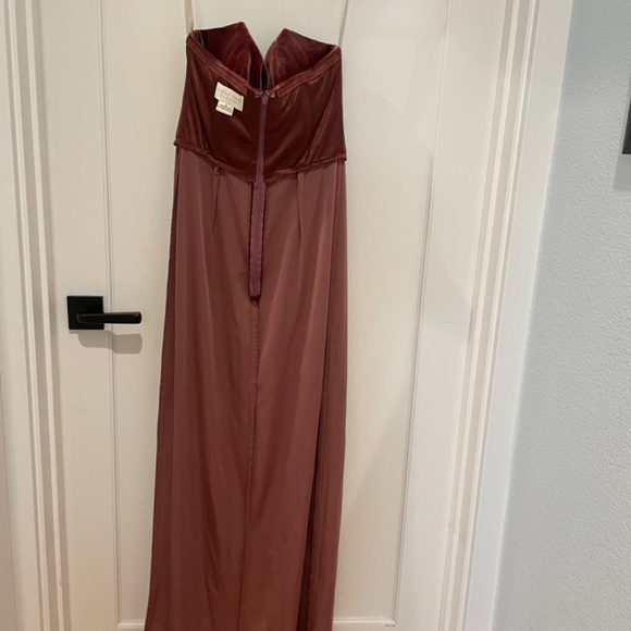 Jenny Yoo Liliana Size 10 in Cinnamon Rose - Picture 2 of 5